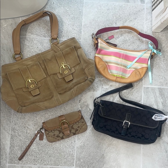 Coach handbag lot bundle - Picture 1 of 1